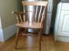 Rustic Oak table & Six Chairs