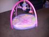 fairy playmat/gym, pink bouncer & singing alfie toy