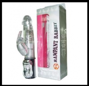 PLATINUM RAMPANT RABBIT VIBRATOR!