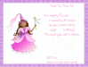 Pack Of 10 Princess Invitations