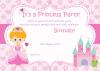 Pack Of 10 Princess Invitations