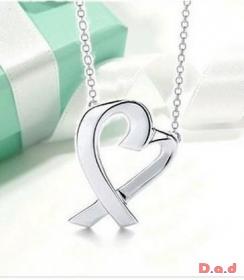 925 SILVER BREAST CANCER AWARENESS NECKLACE ONLY Â£3.99