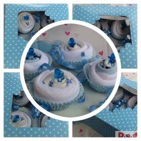 Baby Cupcakes in gift box