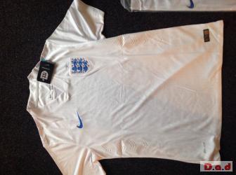 England 2014 World Cup replica top