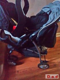 Graco pushchair and baby seat