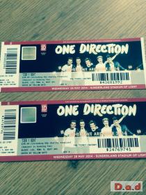 one direction tickets