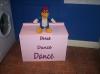 New & Unique 'Dance' Sturdy Storage /Toy/MDF Box with hinged lid