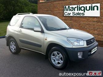 2001 Y TOYOTA RAV 4 1.8 NV 3 Door 4x4