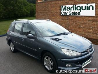 2006 06 PEUGEOT 206 1.4 Verve 5 Door Estate