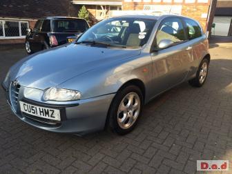 ALFA ROMEO 147 1.6 TS Lusso 5dr manual taxed & mot'd,full histroy,just had a big cambelt service