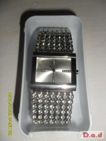 Ladies diamante fashion watch