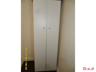 White Wardrobe and free matching set of drawers