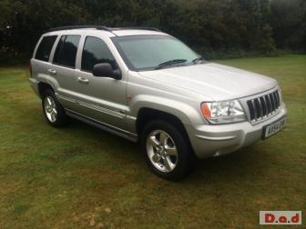 Jeep Grand Cherokee 2.7 CRD Overland 5dr Auto 2004 54 reg good service histroy,very clean example