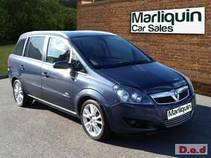 VAUXHALL ZAFIRA 1.9 CDTi Design [150] 7 seats